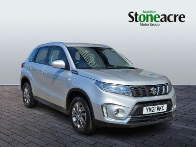 Suzuki Vitara 1.4 Boosterjet 48V Hybrid SZ4 5dr Hatchback Hybrid Silver at Suzuki UCL Milton Keynes