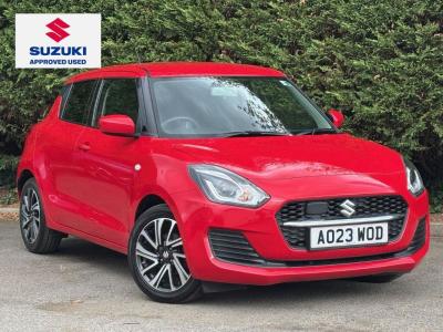 Suzuki Swift 1.2 Dualjet 83 12V Hybrid SZ-L 5dr Hatchback Petrol RED at Suzuki UCL Milton Keynes
