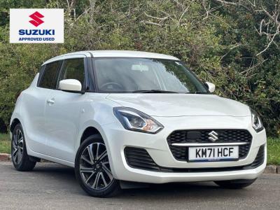 Suzuki Swift 1.2 Dualjet 83 12V Hybrid SZ-L 5dr Hatchback Petrol WHITE at Suzuki UCL Milton Keynes