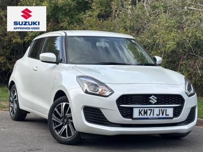 Suzuki Swift 1.2 Dualjet 83 12V Hybrid SZ-L 5dr Hatchback Petrol WHITE at Suzuki UCL Milton Keynes