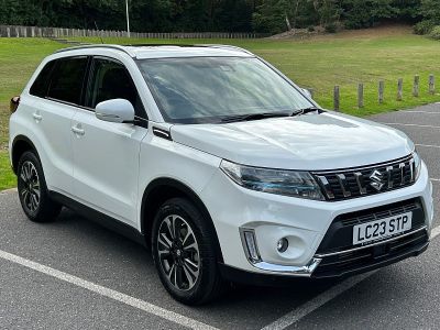 Suzuki Vitara 1.4 Boosterjet MHEV SZ5 SUV 5dr Petrol Hybrid Manual Euro 6 (s/s) (129 ps) Sports Utility Vehicle Hybrid White at Suzuki UCL Milton Keynes
