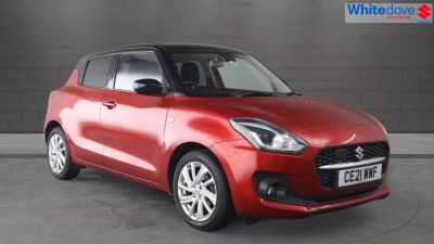 Suzuki Swift 1.2 Hatchback SZ-T Hatchback Petrol BURNING RED PEARL METALLIC at Suzuki UCL Milton Keynes