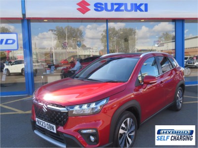 Suzuki S-Cross 1.4 Boosterjet 48V Hybrid Ultra ALLGRIP 5dr Hatchback Petrol Red at Suzuki UCL Milton Keynes