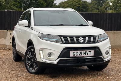 Suzuki Vitara 1.4 Boosterjet 48V Hybrid SZ5 ALLGRIP 5dr Hatchback Petrol WHITE at Suzuki UCL Milton Keynes