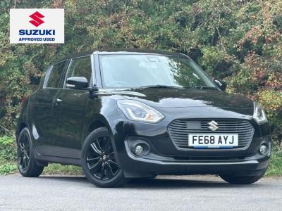 Suzuki Swift 1.0 Boosterjet SZ5 5dr Auto Hatchback Petrol BLACK at Suzuki UCL Milton Keynes