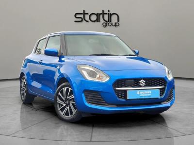 Suzuki Swift 1.2 Dualjet MHEV SZ-L Euro 6 (s/s) 5dr Hatchback Hybrid BLUE at Suzuki UCL Milton Keynes