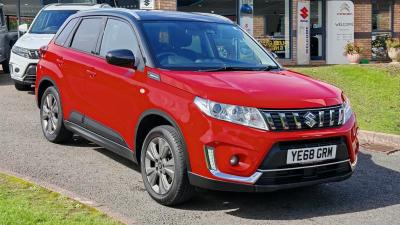 Suzuki Vitara 1.0 Boosterjet SZ-T SUV 5dr Petrol Manual ALLGRIP Euro 6 (s/s) (111 ps) **RARE 4x4 VERSION WITH VERY LOW MILEAGE & FULL MAIN DEALER SERVICE HISTORY** SUV Petrol Red at Suzuki UCL Milton Keynes