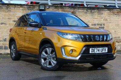Suzuki Vitara 1.4 Boosterjet 48V Hybrid SZ-T 5dr SUV Hybrid Yellow at Suzuki UCL Milton Keynes