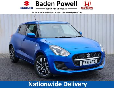Suzuki Swift 1.2 Hatchback SZ-L Hatchback Petrol Speedy Blue at Suzuki UCL Milton Keynes