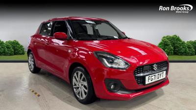 Suzuki Swift 1.2 Dualjet 83 12V Hybrid SZ-T 5dr Hatchback Petrol RED at Suzuki UCL Milton Keynes