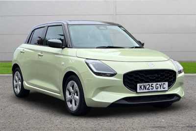 Suzuki Swift 1.2 MILD HYBRID MOTION 5DR CVT Hatchback Petrol Yellow at Suzuki UCL Milton Keynes