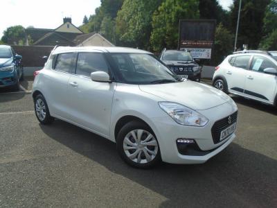 Suzuki Swift 1.2 Dualjet SHVS SZ3 5dr Hatchback Petrol WHITE at Suzuki UCL Milton Keynes