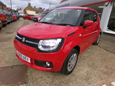 Suzuki Ignis 1.2 Dualjet SHVS SZ3 5dr Hatchback Petrol Red at Suzuki UCL Milton Keynes
