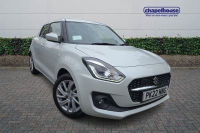 Suzuki Swift 1.2 Dualjet 83 12V Hybrid SZ-T 5dr Hatchback Petrol White at Suzuki UCL Milton Keynes