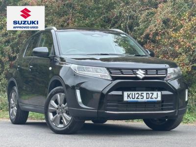 Suzuki Vitara 1.4 Boosterjet Mild Hybrid Motion 5dr Hatchback Petrol BLACK at Suzuki UCL Milton Keynes