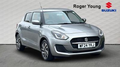 Suzuki Swift 1.2 Dualjet MHEV SZ-L Hatchback Hybrid Silver at Suzuki UCL Milton Keynes