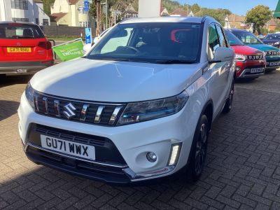 Suzuki Vitara 1.4 Boosterjet 48V Hybrid SZ5 5dr Estate Petrol White at Suzuki UCL Milton Keynes