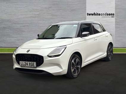Suzuki Swift 1.2 Ultra Mhev Cvt Hatchback Petrol Pure White Pearl
