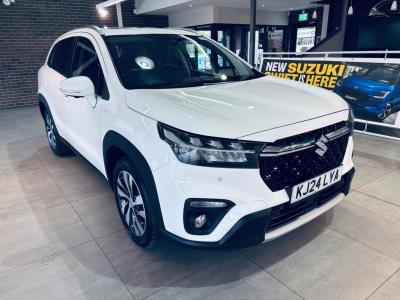 Suzuki S-Cross 1.4 Boosterjet 48V Hybrid Ultra ALLGRIP 5dr Hatchback Petrol WHITE at Suzuki UCL Milton Keynes