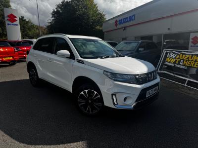 Suzuki Vitara 1.4 Boosterjet 48V Hybrid SZ5 5dr Hatchback Petrol WHITE at Suzuki UCL Milton Keynes