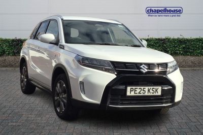 Suzuki Vitara 1.4 Boosterjet Mild Hybrid Motion 5dr SUV Petrol White at Suzuki UCL Milton Keynes