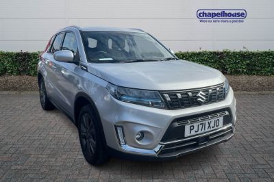 Suzuki Vitara 1.4 Boosterjet 48V Hybrid SZ-T 5dr SUV Petrol Silver at Suzuki UCL Milton Keynes