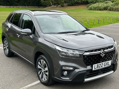 Suzuki S-Cross 1.4 Boosterjet MHEV Ultra SUV 5dr Petrol Hybrid Manual ALLGRIP Euro 6 (s/s) (129 ps) Sports Utility Vehicle Hybrid Grey at Suzuki UCL Milton Keynes