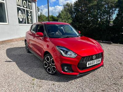 Suzuki Swift 1.4 Hatchback Sport Hatchback Petrol Burning Red Pearl Metallic at Suzuki UCL Milton Keynes