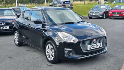 Suzuki Swift 1.2 DUALJET SZ3 Hatchback Petrol SUPER BLACK PEARL MT at Suzuki UCL Milton Keynes