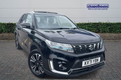 Suzuki Vitara 1.4 Boosterjet 48V Hybrid SZ5 5dr SUV Petrol Black at Suzuki UCL Milton Keynes