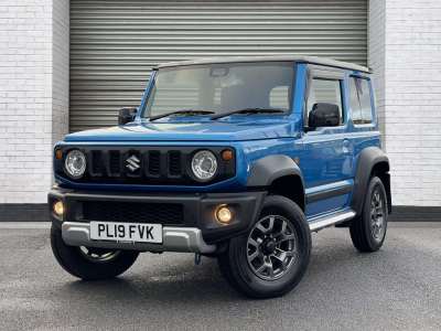 Suzuki Jimny 1.5 SZ5 ALLGRIP 3dr 4x4 Petrol Brisk Blue / Black Roof at Suzuki UCL Milton Keynes