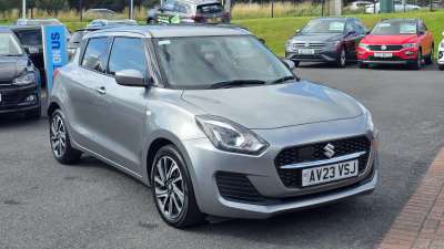Suzuki Swift 1.2 Sz-L Dualjet Mhev Hatchback Hybrid Silver at Suzuki UCL Milton Keynes