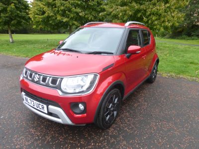 Suzuki Ignis 1.2 Dualjet 12V Hybrid SZ5 5dr CVT Hatchback Petrol Red at Suzuki UCL Milton Keynes