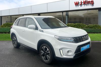 Suzuki Vitara 1.5 Sz5 Suv 5dr Petrol Hybrid Ags Auto Euro 6 (s/s) (115 Ps) Suv Petrol Superior White at Suzuki UCL Milton Keynes