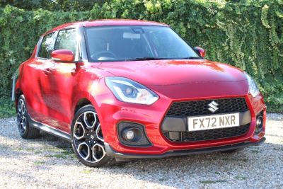 Suzuki Swift 1.4 Boosterjet Mhev Sport Hatchback 5dr Petrol Hybrid Manual Euro 6 (s/s) (129 Ps) Hatchback Petrol RED at Suzuki UCL Milton Keynes