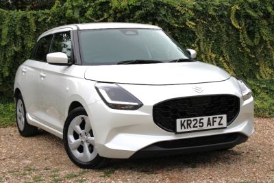 Suzuki Swift 1.2 Mhev Motion Hatchback 5dr Petrol Hybrid CVT Euro 6 (s/s) (82 Ps) Hatchback Petrol White at Suzuki UCL Milton Keynes