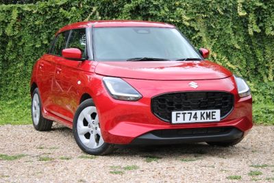 Suzuki Swift 1.2 Mhev Motion Hatchback 5dr Petrol Hybrid CVT Euro 6 (s/s) (82 Ps) Hatchback Petrol PREMIUM METALLIC - BURNING RED PEARL at Suzuki UCL Milton Keynes