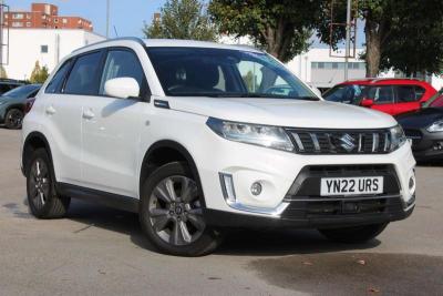 Suzuki Vitara 1.4 Boosterjet 48V Hybrid SZ-T 5dr Auto SUV Hybrid White at Suzuki UCL Milton Keynes