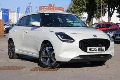 Suzuki Swift 1.2 Mild Hybrid Ultra ALLGRIP 5dr Hatchback Hybrid White at Suzuki UCL Milton Keynes