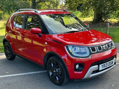 Suzuki Ignis 1.2 Dualjet MHEV SZ-T Hatchback 5dr Petrol Hybrid CVT Euro 6 (s/s) (83 ps) Hatchback Hybrid Red at Suzuki UCL Milton Keynes