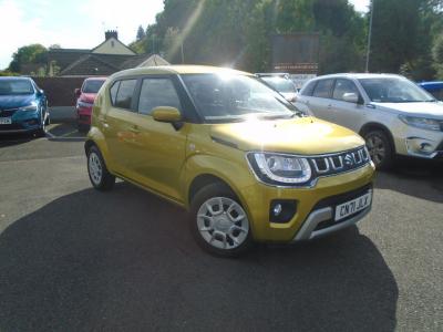Suzuki Ignis 1.2 Dualjet 12V Hybrid SZ3 5dr Hatchback Petrol YELLOW at Suzuki UCL Milton Keynes