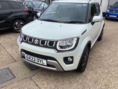 Suzuki Ignis 1.2 Dualjet 12V Hybrid SZ5 5dr Hatchback Petrol White at Suzuki UCL Milton Keynes