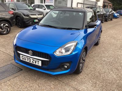Suzuki Swift 1.2 Dualjet 83 12V Hybrid SZ5 5dr Hatchback Petrol Blue at Suzuki UCL Milton Keynes