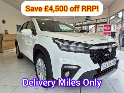 Suzuki S-Cross 1.4 Boosterjet 48V Hybrid Motion 5dr Hatchback Petrol White at Suzuki UCL Milton Keynes