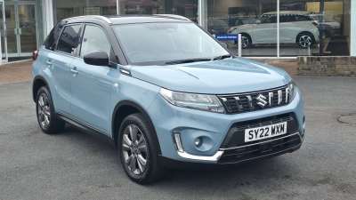 Suzuki Vitara 1.4 Sz-T Boosterjet Mhev SUV Hybrid Blue at Suzuki UCL Milton Keynes