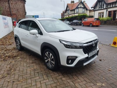 Suzuki S-Cross 1.4 Boosterjet 48V Hybrid Ultra ALLGRIP 5dr Hatchback Petrol White at Suzuki UCL Milton Keynes