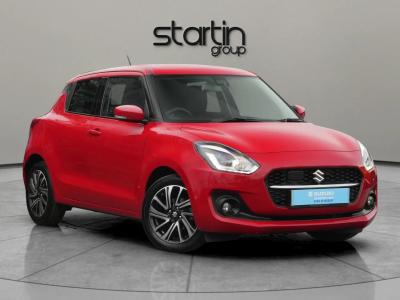 Suzuki Swift 1.2 Dualjet MHEV SZ5 CVT Euro 6 (s/s) 5dr Hatchback Hybrid RED at Suzuki UCL Milton Keynes