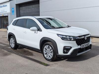 Suzuki S-Cross 1.5 Hybrid Motion 5dr AGS Hatchback Petrol/Electric Hybrid WHITE at Suzuki UCL Milton Keynes