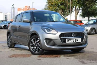 Suzuki Swift 1.2 Dualjet 83 12V Hybrid SZ-L 5dr Hatchback Hybrid Silver at Suzuki UCL Milton Keynes