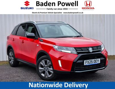 Suzuki Vitara 1.4 Estate Motion Estate Petrol Bright Red / Cosmic Black at Suzuki UCL Milton Keynes